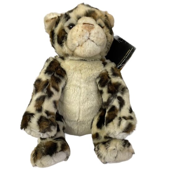 Build a Bear Snow Leopard Plush Stuffed 15" 2006 Animal Toy World Wildlife Fund - Picture 8 of 14
